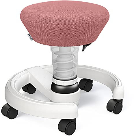 aeris Swoppster Kinderhocker – ergonomischer Kinder-Schreibtischstuhl – Kinder-Drehstuhl für gesundes Sitzen – Kinderstuhl stufenlos höhenverstellbar, 32-47,5 cm Sitzhöhe