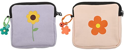 Milisten Slipeinlagen ?ndern 2 Stücke Sanit?rserviette Aufbewahrungstasche Nette ? Menstruation Pad Organizer Pad Holder für ? (Sortierte) Hygienebeutel