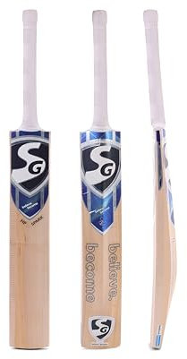 SG Premium HP Spark Kashmir Willow Cricket bat, Endorrsed by Hardik Pandya - Multiple Sizes (Size 4, Size 5, Size 6) (Size 4 - Age 7-10 yrs)