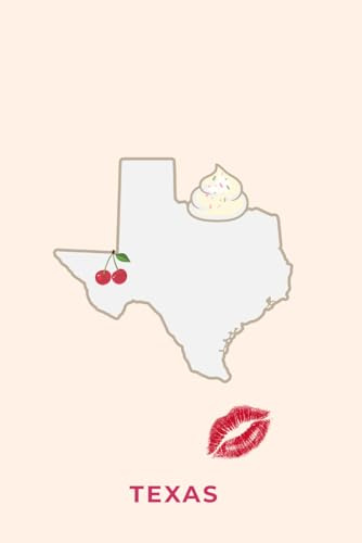 TEXAS WHIPPED CREAM BIKINI – Premium Lined Journal | 6 x 9 | Soft Cover | 120+ Pages – Bold State-Inspired Design: A High-Quality State Notebook – Ideal for School, Work, or Everyday Notes
