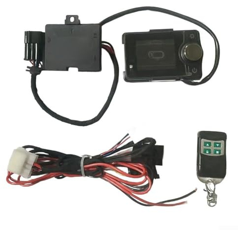 Calentador de estacionamiento diésel de 12 V/24 V, interruptor LCD y control remoto con panel BT, para calentadores de aire de 5 kW-8 kW, material ABS