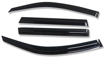 Vindavvisare Visir Sidofönsterdeflektor För Mitsubishi För Outlander 2002-2006 Bil Regn Snöskydd Skyddsdörr Visir Vädersköld