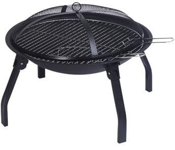 Träkolgrillar Utomhus innergård Vikbar grillgrill Bärbar Eldstad Kolgrill Hem Inomhus Värme Spis Brasa Spis Stående Grill