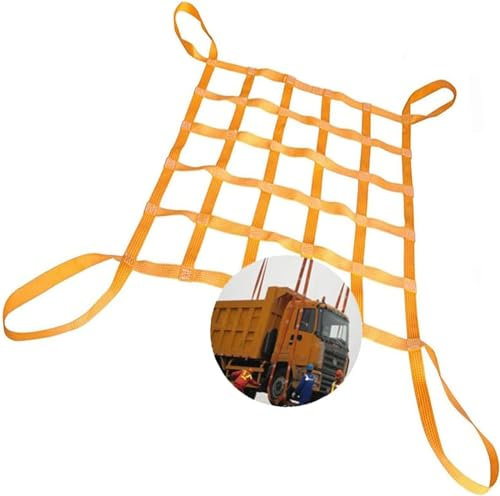 Filet de levage de chargement robuste Filet de levage de chargement, gréement de construction, dispositif de travail de traction mobile, sac de levage de chargement pour la manutention de ma