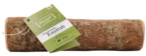Chewies Olivträ tuggben hundleksak för hundar – 100% naturliga hundtillbehör riskfritt och hållbart – storlek XL: för hundar från 30 kg kroppsvikt