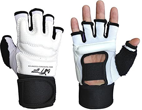 D/A Halbfinger Boxhandschuhe, Boxhandschuhe für Kinder, MMA-Handschuhe, Halbhandschuhe, Halbfinger, Boxen, Kampfhandschuhe, Kinder Lederhandschuhe für Taekwondo MA