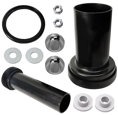 OasisFlow Wall Hung Toilet Pipe Connector, Compatible with Geberit 152.404.46.1 Bidet & Bidet Parts, Durable Plastic Material, Easy Installation for Geberit Toilet Parts