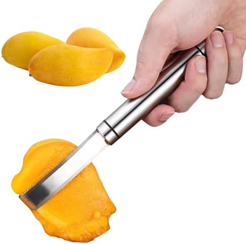 Pelapatate Di Mango - Strumento Per Rimuovere Il Nucleo Del Taglierina Mango | Affettatrice Per Mango Con Manici Ergonomici, Gadget Da Cucina Per Cucina, Campeggio Picnic