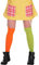Maskworld Pippi Langstrumpf Kniestrümpfe für Damen grün/orange (S-L)