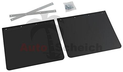 TRUCK DUCK® Universal Schmutzfänger Spritzlappen Set 40x30cm Truck LKW Anhänger Auflieger hinten vorn Schutz