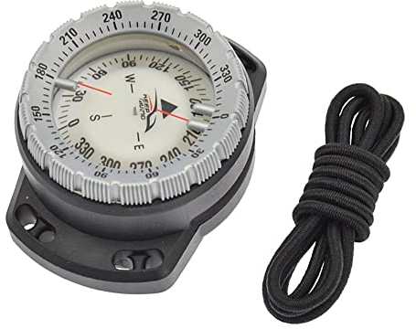 FACULX Tauchkompass Wasserdichter Kompass für Scuba, Camping, Kajak und Outdoor-Sport