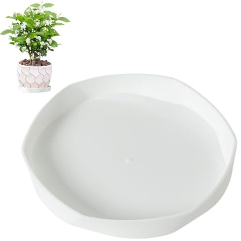 Sottobicchiere per piante - Ciotola per acqua per fioriera, per sottobicchiere per vaso da fiori | Sottovaso per fioriera, vassoio per vasi da fiori per piante da interno ed esterno, contenitor