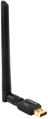 Long Range USB Bluetooth 5.4 Adapter for PC Desktop Wireless Transmitter Dongle Enhanced Antenna for Laptop Windows 11 10 8.1 7 Bluetooth Headphones Speaker Keyboard Mouse Printer