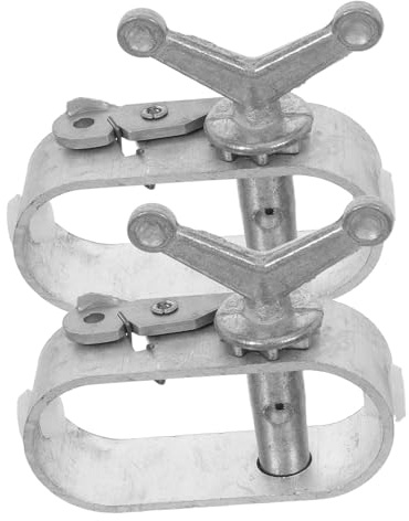 NUOBESTY 2 pièces Tendeur Câble Acier Robuste Serre-Fil Polyvalent Anti-Rouille pour Clôture et Fil de Tension Installation Facile et Maintien Stable