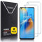 Didisky Lot de 2 Protecteur Verre Trempé pour OPPO A74 4G, Oppo A94 5G, Film Protection écran, dureté 9H, Pas de Bulles, Haute définition