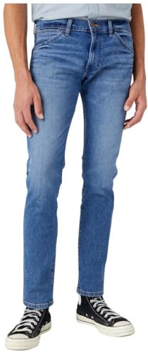 Wrangler Herren Jeans Bryson, Smoke Sea, 33W / 34L