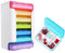 Medikamentenbox Groß Pillenbox Tragbare Pillendose Tablettendose 7 Tage 6 Fächer, Tablettenbox Tabletten Organizer 7 Tage Morgens Mittags Abends, Pill Organizer Große Fächer Pill Box