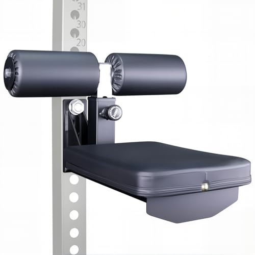 CONBUT Lat Pulldown Attachment Adjustable Flying Bird Stool Lat Pull Down Machine Squat Rack Attachment Home Gym Accessories