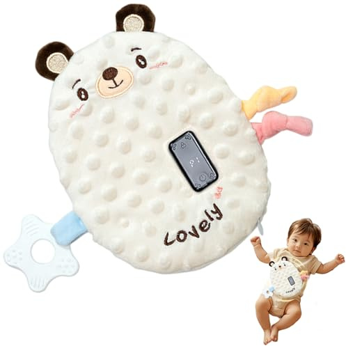 Sucette vibrante pour bébé, sucette de berceau en forme d'animal mignon pour le sommeil, 3 modes de vibration réglables, jouet poupée apaisant pour la maison et les voyages, décoration la maiso
