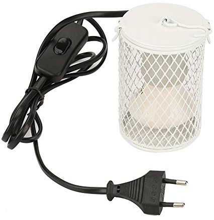 Lampe Chauffante Reptile, Radiateur de Chaleur Animaux, Terrarium, Lampe Chauffante Reptile pour LéZard/Dragon Barbu/Poulets/Serpent/Tortues