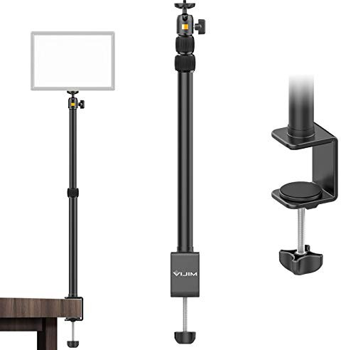 VIJIM LS01 Pied de lampe extensible avec pince de table
