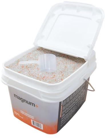 magnum+ Martins Industries Reifenausgleichsperlen für LKW, Anhänger, Geländefahrzeuge, TPMS-kompatibel, gehärtetes Glas, für Radausgleichsperlen – Großbehälter mit 8 kg