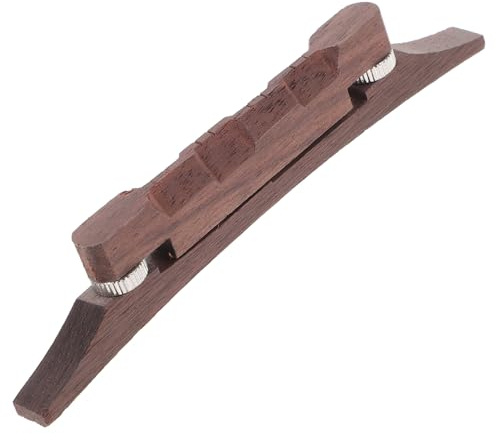 OFFSCH Bridge for Mandolin Compensated Bridge for Musical Instruments Replacement Accessory for Enhanced Performance and Fit