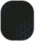 Mouse Mat, Non-Slip Small Mouse Pad, Mini Rubber Mousemat Cute, Rubber Black Mouse Pads Portable, Washable Mousepads Portable for Desktop Laptop Working Travel