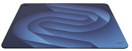 BenQ ZOWIE G-SR-SE Blue II Großes eSport-Gaming-Mauspad feuchtigkeitsresistente farbige Stoffoberfläche, gleichmäßiges Gleiten, gleichmäßige hochdichte Gummibasis mit mittlerer Elastizität, rutschfest