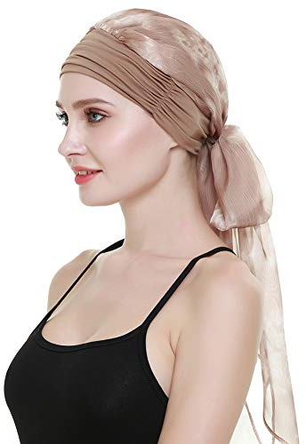 FocusCare Easy Wear para mujer cancer chemo gorros bufandas gorros Elastic Beanie