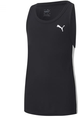 PUMA unisex - barn Cross The Line Singlet 20 Y Skjorta