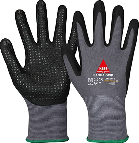 PADUA GRIP, Montagehandschuh aus Nylon/Nitrilschaum Gr. 6-11, Kat. II, EN 388, OEKO-TEX 8 30 Paar