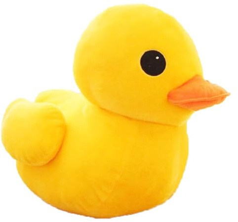 Kiuiom Animales De Peluche Pato Amarillo,Peluche Regalo Pato Amarillo,Animal Peluche Esponjoso Patos,Muñeco Suave Patos Simulados,Suave, Niños,14CM