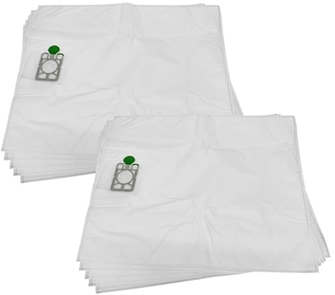 vhbw 10x Staubbeutel kompatibel mit Numatic NTD750, NTD900, NDD900, NTD750M, NDS900, NED900A Staubsauger - Mikrovlies, 76cm x 63cm Weiß