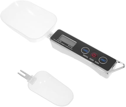 FELTECHELECTR Cuchara Medidora Electrónica con Pantalla LCD Alta Precisión hasta Mini Báscula Digital Portátil para Cocina y Repostería Diseño Compacto y Ahorro de Espacio para Ingredientes y