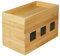 LogiLink KAB0076 - Caja de Cables (bambú, tamaño Mediano, 255 x 140 x 165 mm)