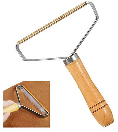 Rasoir Anti Bouloche, Brosses à Rouleaux Manuelles, éPilateur Portable Double Face, épilateur Double Face Portable pour Manteaux tissés, Tapis, Poils d'animaux (1 pièce)