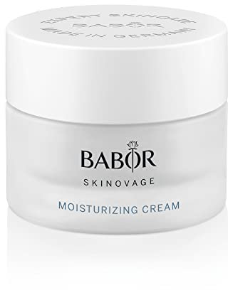 BABOR SKINOVAGE Moisturizing Cream, Gesichtscreme für trockene Haut, Intensive Feuchtigkeitspflege mit Hyaluronsäure, Vegane Formel, 50 ml