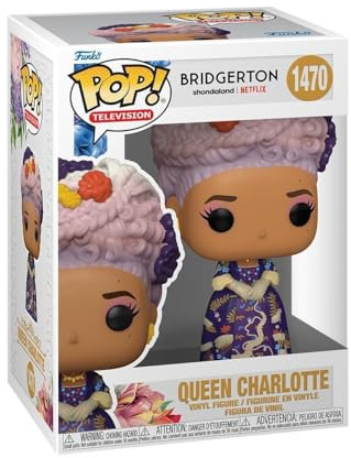 Funko Pop! TV: Bridgerton - Queen Charlotte - Figura de Vinilo Coleccionable - Idea de Regalo- Mercancia Oficial - Juguetes para Niños y Adultos - TV Fans - Muñeco para Coleccionistas y Exposición