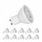 Sanlumia | LED Lampe | GU10 10er Set | LED Birne 5 Watt |CRI90+| Glühbirne 420 Lumen | Leuchtmittel ersetzt Halogen 50W | Warmweiß 3000K | Abstrahlwinkel 38° | Nicht Dimmbar | LED-Licht Reflektor