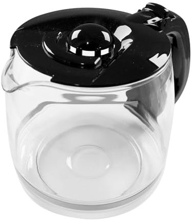Genuine 10027 Replacement Coffee Maker Glass Jug with Lid For Morphy Richards