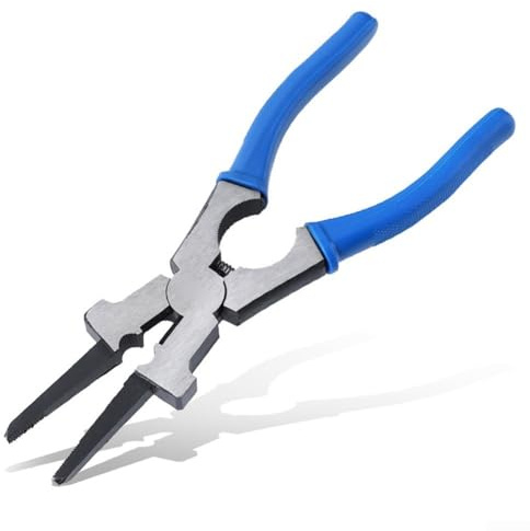 Mehrzweck-Schweißzange, 20,3 cm, geeignet für verschiedene Anwendungen (blau)