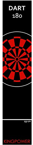 Kingpower Dardos Dardos Alfombra Dardos Alfombrilla 290x60 cm Dardos Accesorios para Dardos Protección de línea de Descarga Dardos Diferentes diseños, Diseño:Diseño 11