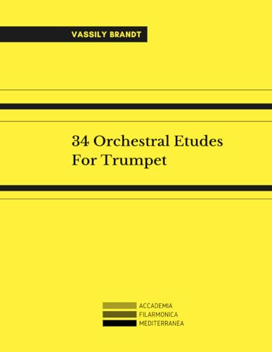 34 Orchestral Etudes for Trumpet