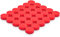 PYJLBX Magnete für Magnettafel, 30 Stück Magnete Stark Kühlschrankmagnete Mini Magneten Klein Magnete Kühlschrank Magnete Bunt Rund Magnet Stark Whiteboard Magnete, für Pinnwand Magnetwand, Rot