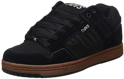 DVS Enduro 125 - Scarpe da Skateboard Unisex Adulto, Nero (Black Gum Nubuck 019), 41 EU
