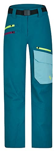 Ziener Mädchen Aileen Ski Hose Schnee Hose wasserdicht winddicht warm, Blue Sea, 176 EU