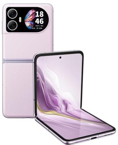 Blackview Téléphone Portable Déverrouillé Hero 10, Design Pliable 6,9 Pouces Double Ecran, Caméra 108MP, 36Go RAM+256Go ROM, Charge Rapide 45W, Smartphone Android 13 Double SIM, GPS NFC Violet