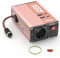 XWJNE 300W Wechselrichter 12V auf 230V Modifizierter Sinus mit 2 USB Ports + 2 USB-C Ports + 1 EU Steckdose für Auto Wohnmobil Camping Reisen - Tragbarer Spannungswandler mit Überlastschutz & Lüfter