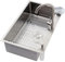 Lavello Cucina In Acciaio Inox 70x50cm, lavandino cucina 1 vasca, con Rubinetto, Dispenser Sapone, lavabicchieri, Scolapiatti, sifone e Set di Drenaggio, lavabo cucina da incasso e sottotop